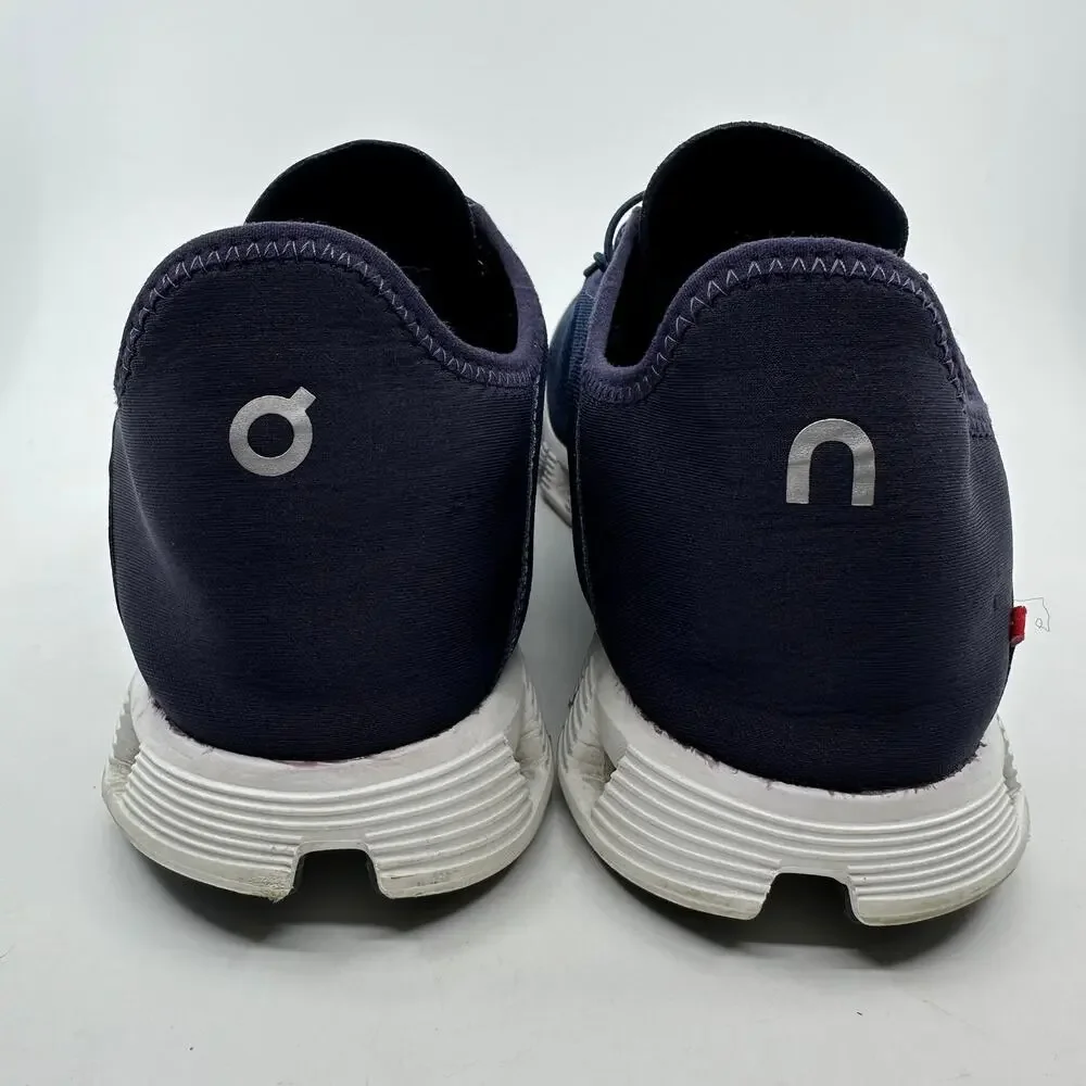 On Cloud 5 Running Shoe Mens 13 Navy Lightweight Travel Slip-On Athleisure Shoe - Picture 8 of 12